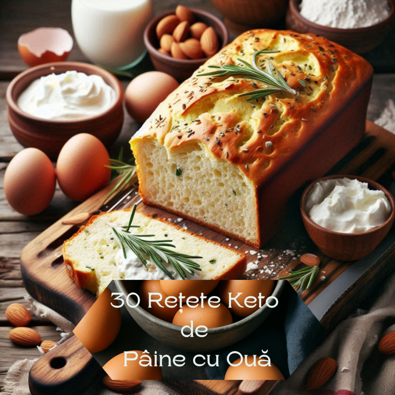 30 Rețete Keto de Pâine cu Ouă
